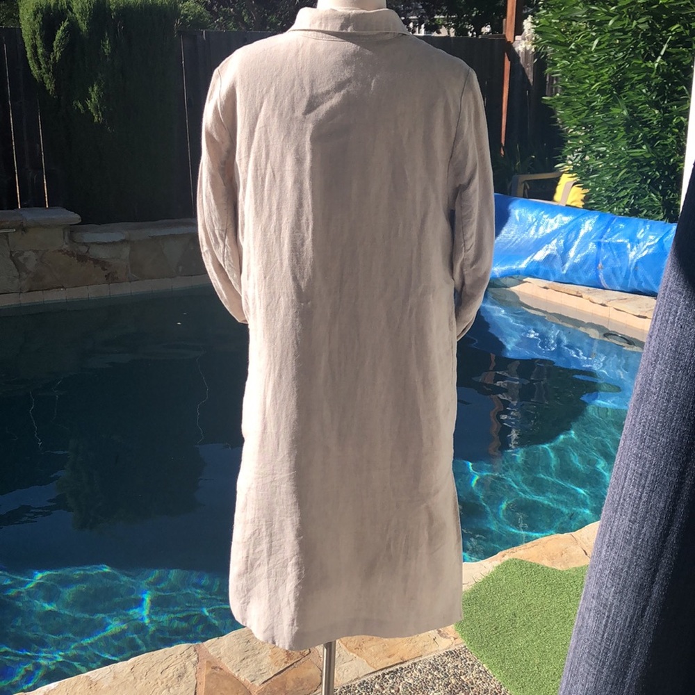 J. Jill Linen Coat - Picture 3 of 12